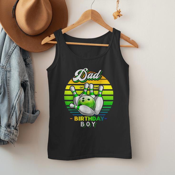 Dad Of The Birthday Boy Matching Family Bowling Birthday Men Tank Top