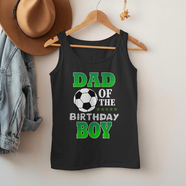 Dad Of The Birthday Boy Soccer Stars Outfit Men Tank Top