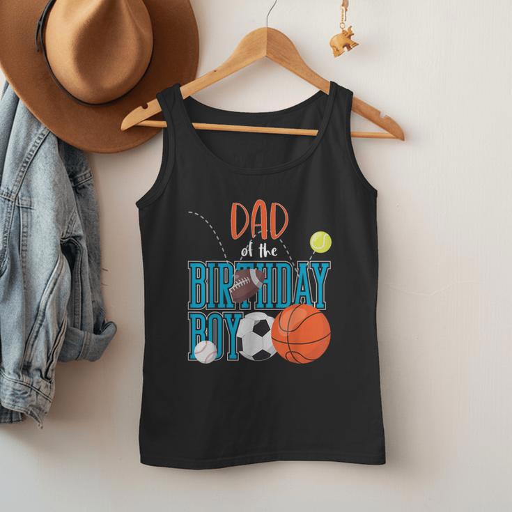 Dad Of The Birthday Boy Sports Matching Family Men Tank Top Dad Of The Birthday Boy Sports Matching Family Men Tank Top