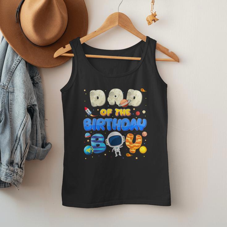 Dad Of The Birthday Boy Two The Moon Space Family Matching Men Tank Top