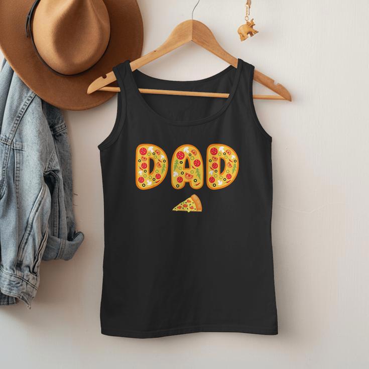 Dad Daddy Matching Birthday Squad Crew Pizza Family Men Tank Top