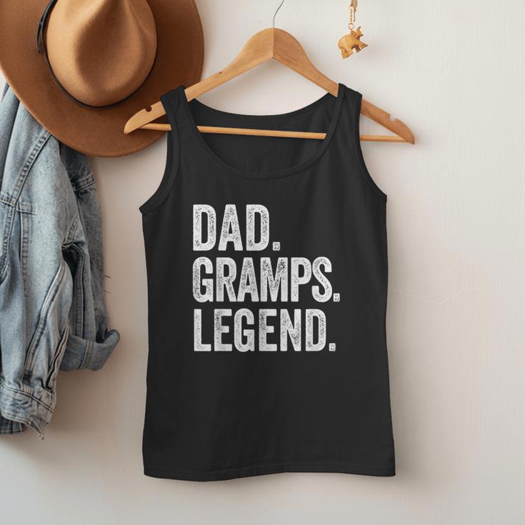 Dad Gramps Legend Vintage Distressed Bold Gramps Graphic Men Tank Top Dad Gramps Legend Vintage Distressed Bold Gramps Graphic Men Tank Top