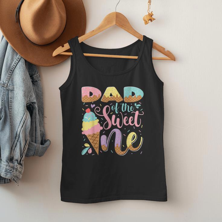 Dad Of The Sweet One Ice Cream 1St Birthday Party Men Tank Top