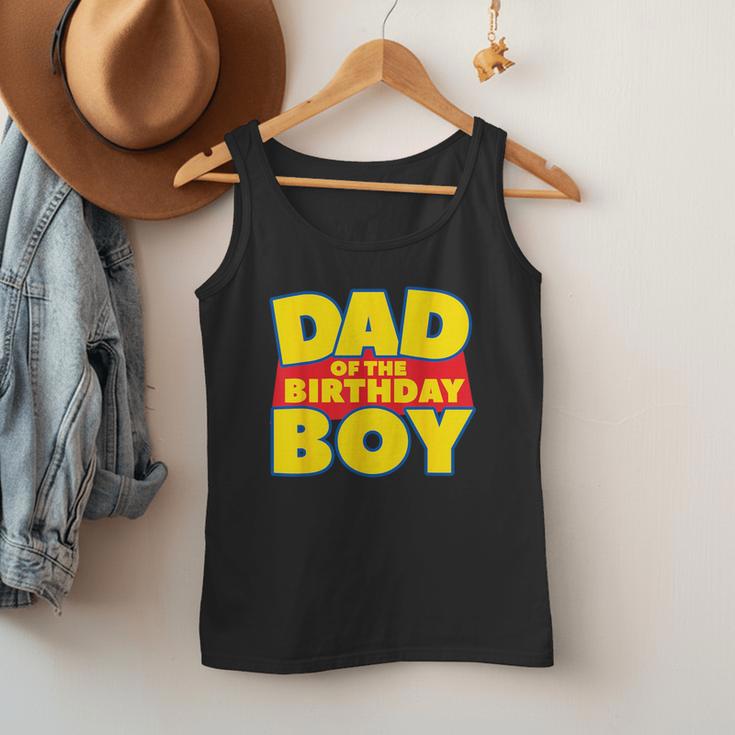 Dad Of The Toy Birthday Boy Story Theme B-Day Men Tank Top Dad Of The Toy Birthday Boy Story Theme B-Day Men Tank Top