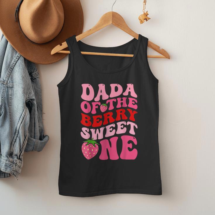 Dada Of The Berry Sweet One Strawberry First Birthday Men Tank Top