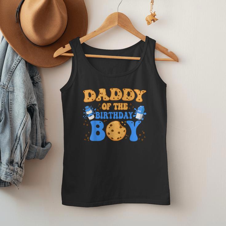 Daddy Of The Birthday Boy Milk And Cookies Lover Men Tank Top