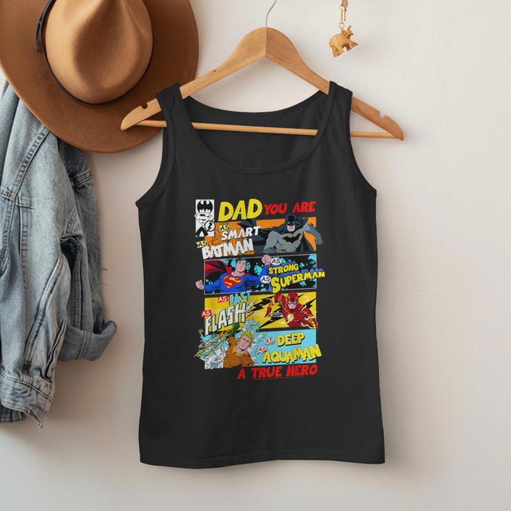 DC Comics Father's Day Justice League Dad Attributes Men Tank Top