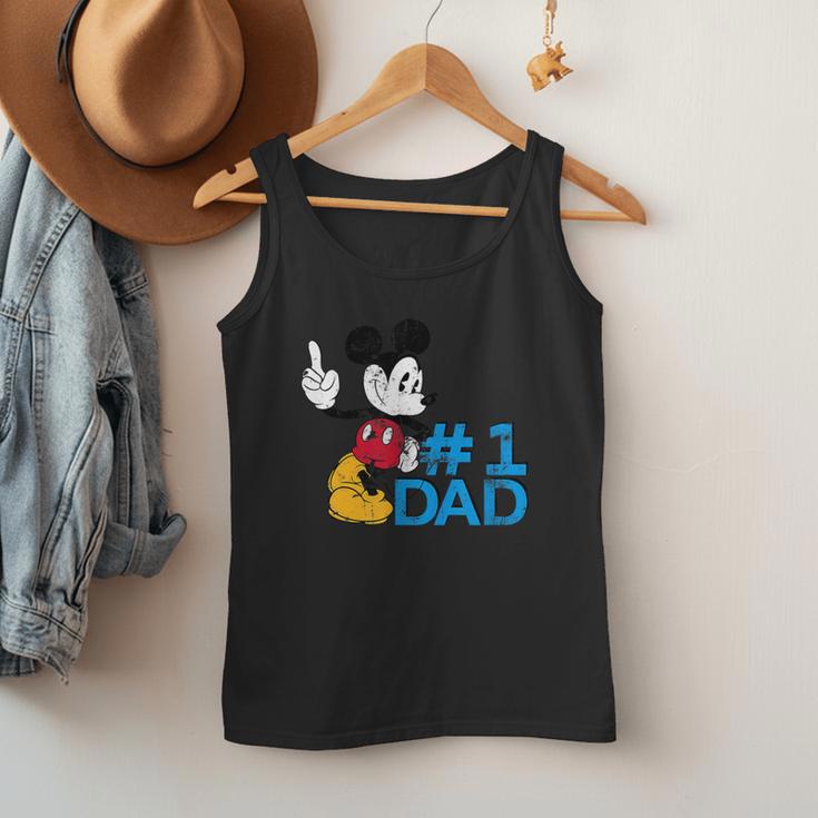 Disney Mickey Mouse Father's Day 1 Dad Men Tank Top Disney Mickey Mouse Father's Day 1 Dad Men Tank Top