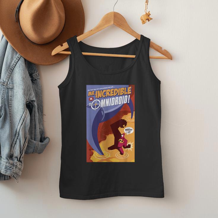 Disney Pixar The Incredibles Omnidroid Comic Book Cover Men Tank Top
