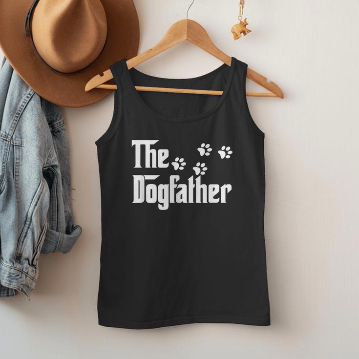The DogfatherShirt Dad Dog Lover Men Tank Top