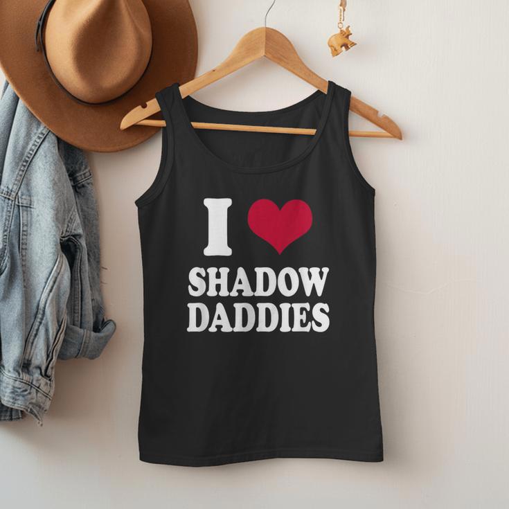 Fantasy Romantasy Book Lover I Love Heart Shadow Daddies Men Tank Top