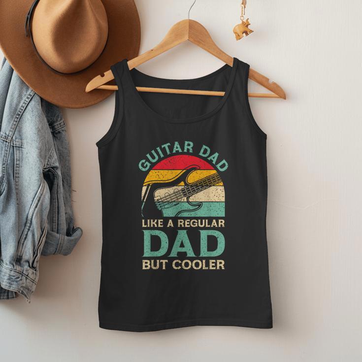 Fathers Day Guitar Dad For Guitarist Music Lover Dad Men Tank Top