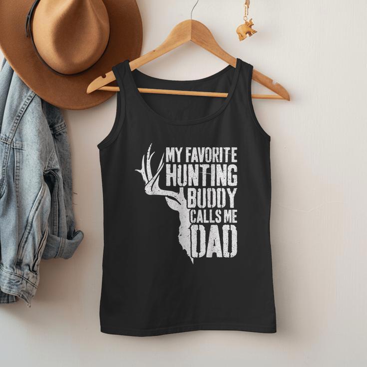 My Favorite Hunting Buddy Calls Me Dad Shirt Men Deer Hunter Men Tank Top