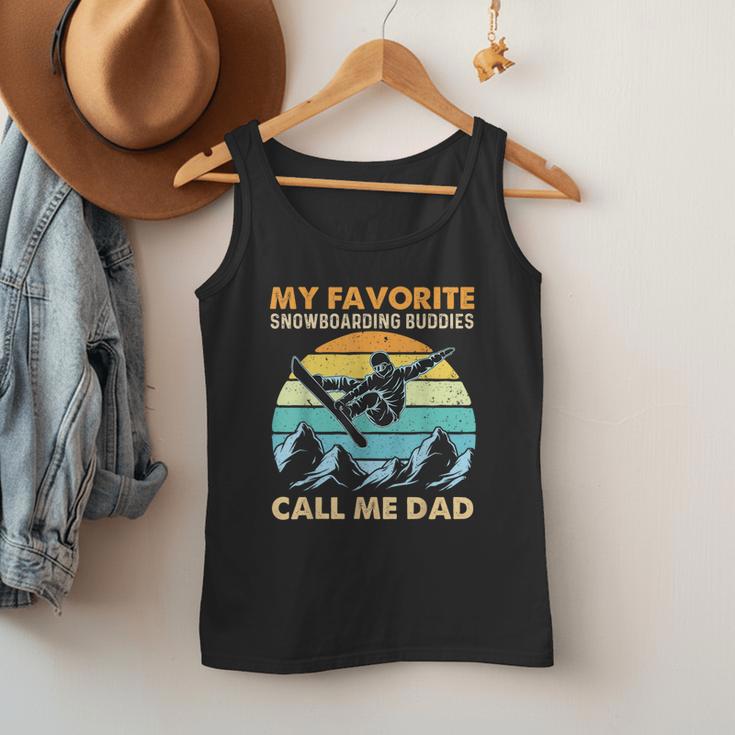 My Favorite Snowboarding Buddies Call Me Dad Snowboarder Men Tank Top