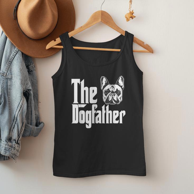 French Bulldog Dog Dad Dogfather Dogs Daddy Father Men Tank Top