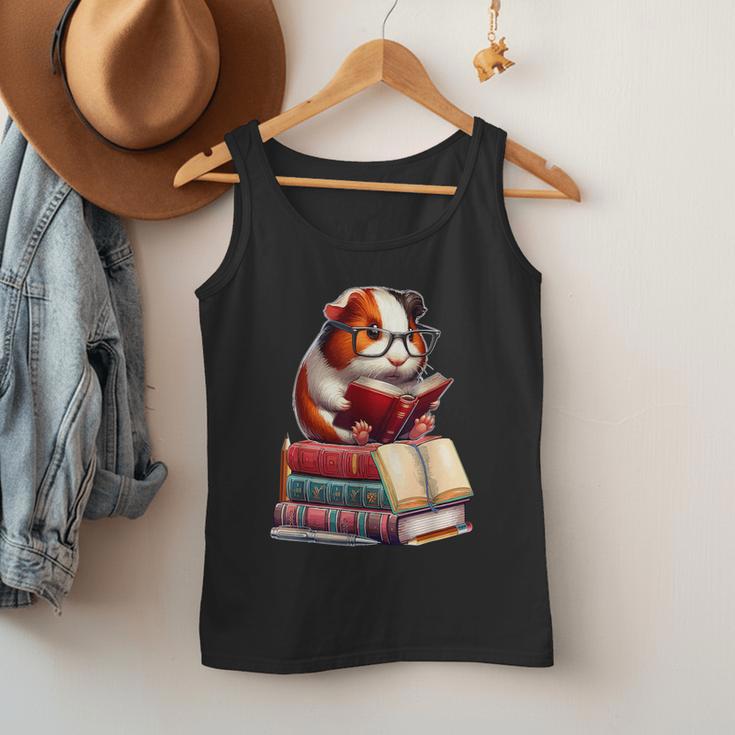 Guinea Pig Reading Books Matching Bookworm Readers Librarian Men Tank Top Guinea Pig Reading Books Matching Bookworm Readers Librarian Men Tank Top