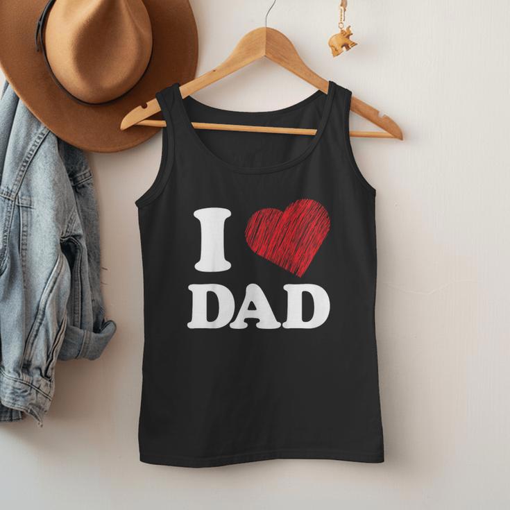 I Love Dad Men Tank Top