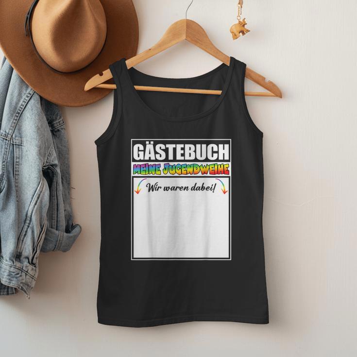 Meine Jugendweihe Guest Book Colourful Wir Waren Dabei MäDchen German Men Tank Top