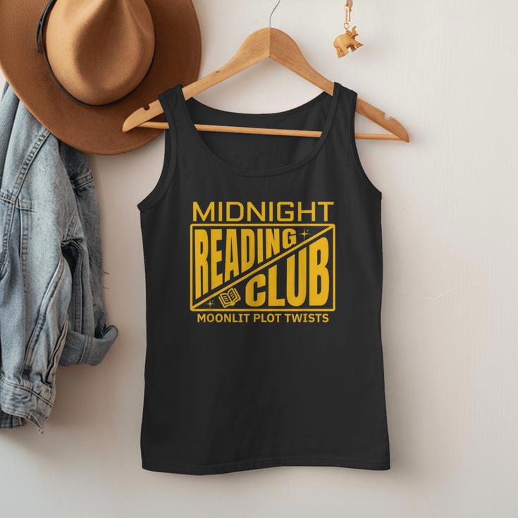 Midnight Reading Club Night Owl Book Readers Men Tank Top Midnight Reading Club Night Owl Book Readers Men Tank Top