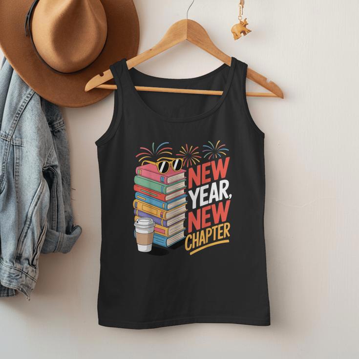 New Year New Chapter Book Lover Reader Men Tank Top