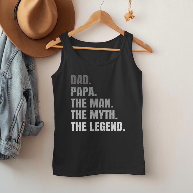 Papa Dad Legend Men Grandpa Christmas Father's Day Birthday Men Tank Top Papa Dad Legend Men Grandpa Christmas Father's Day Birthday Men Tank Top