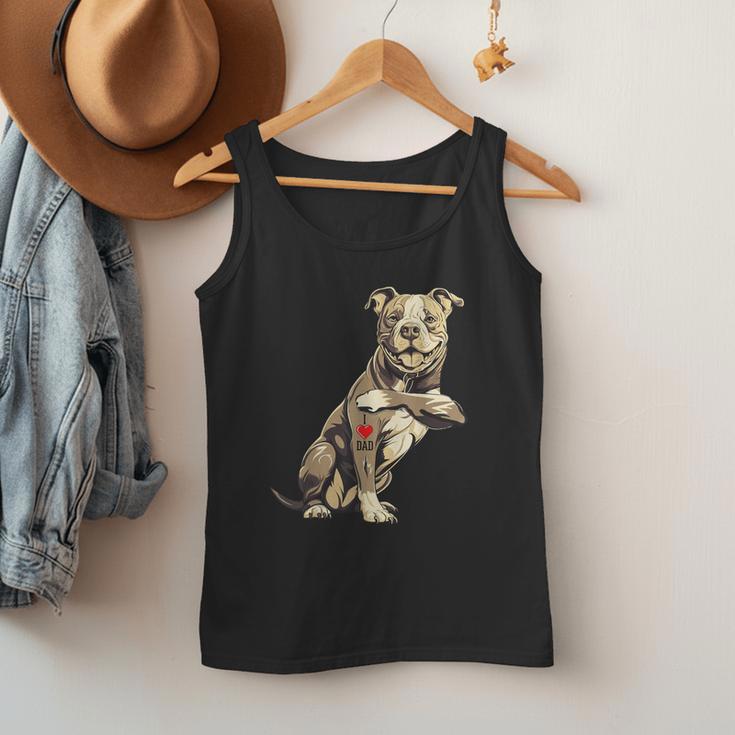 Pitbull I Love Dad Pit Bull Terrier Pettie Dog Owner Father Men Tank Top Pitbull I Love Dad Pit Bull Terrier Pettie Dog Owner Father Men Tank Top