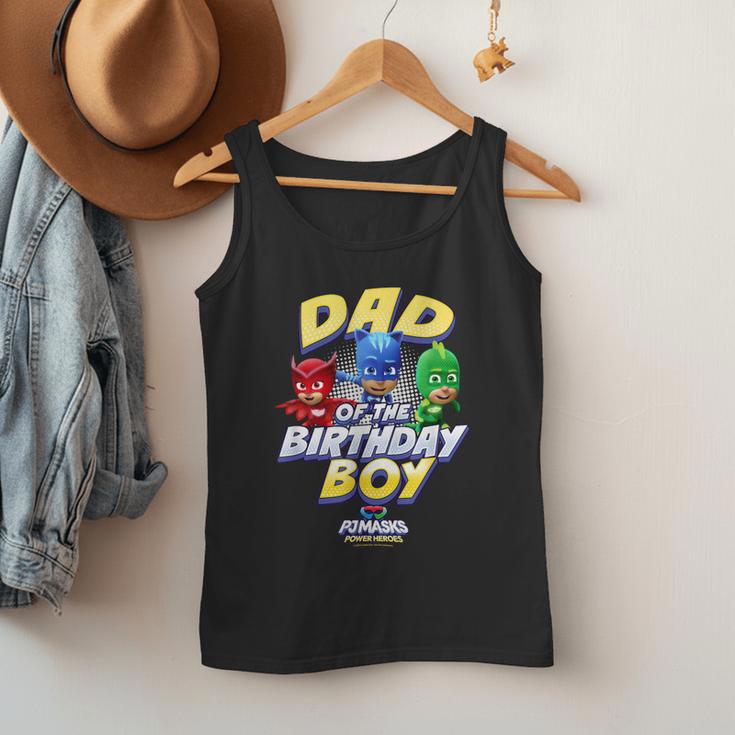 PJ Masks Group Shot Dad Of The Birthday Boy Logo Men Tank Top PJ Masks Group Shot Dad Of The Birthday Boy Logo Men Tank Top