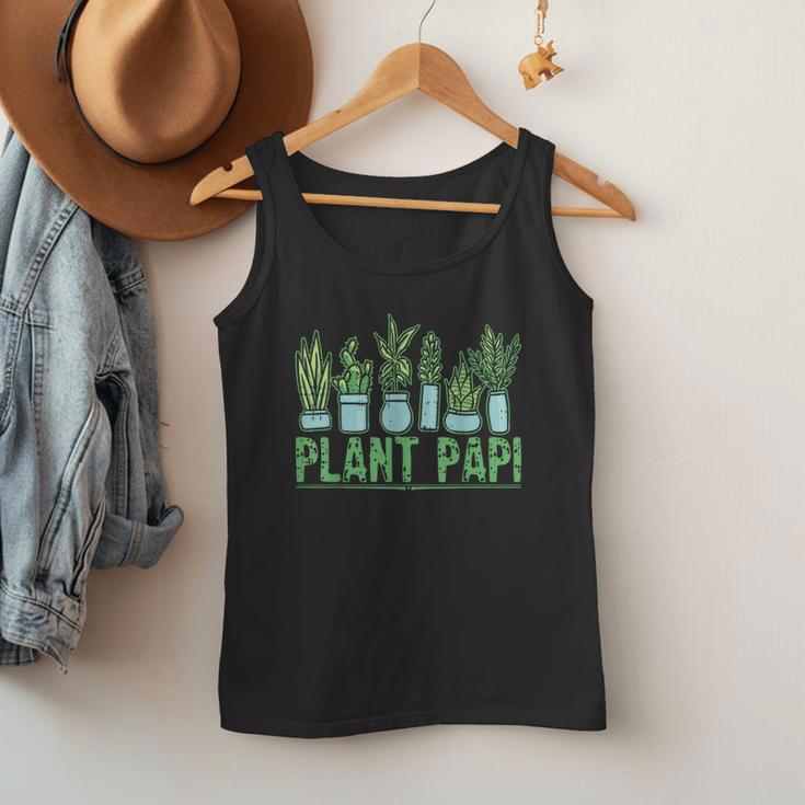 Plant Papi Daddy Father Gardener Gardening Father’s Day Men Tank Top