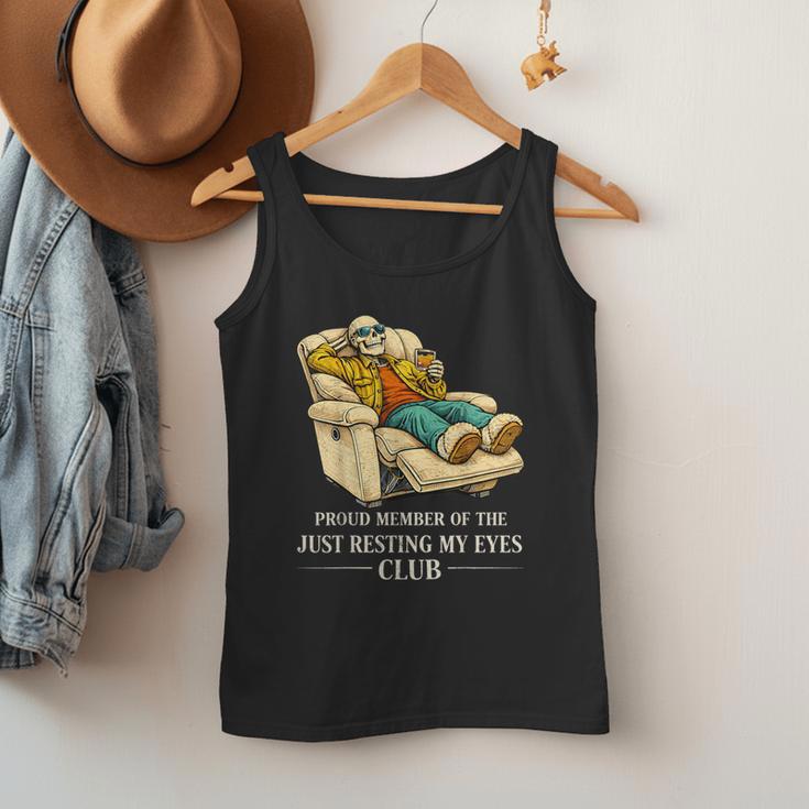 Proud Member Of The Just Resting My Eyes Club Dad Men Tank Top Proud Member Of The Just Resting My Eyes Club Dad Men Tank Top
