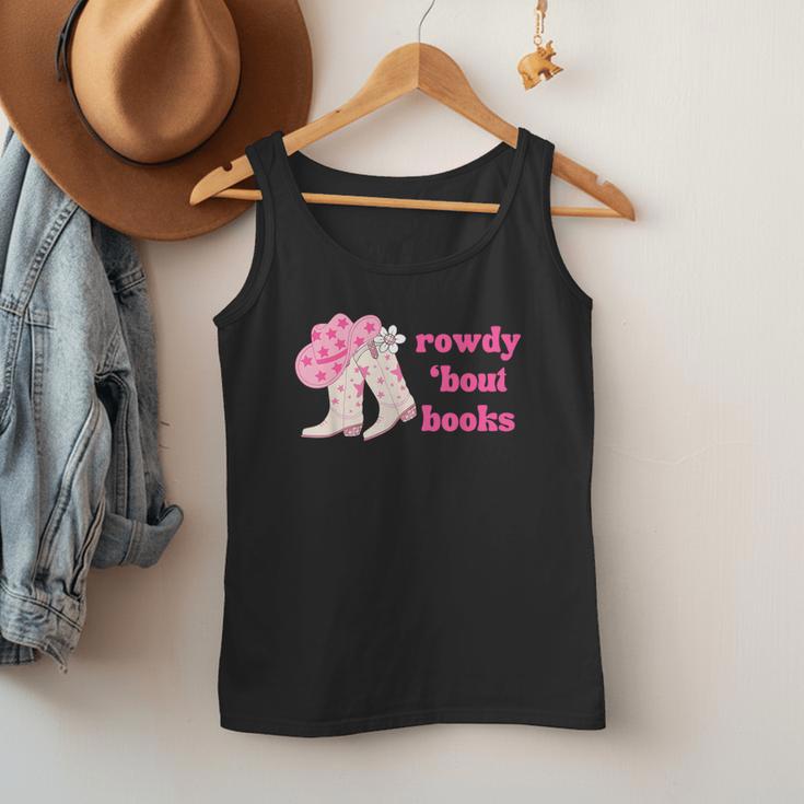 Rowdy 'Bout Books Cowboy Lovers Men Tank Top