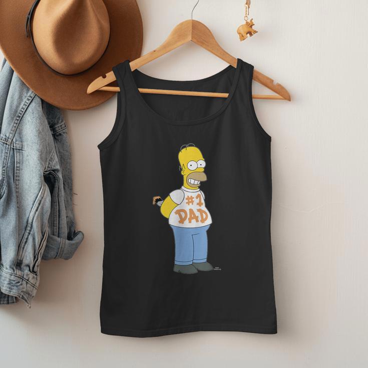 The Simpsons Homer Number 1 Dad Father's Day V2 Men Tank Top