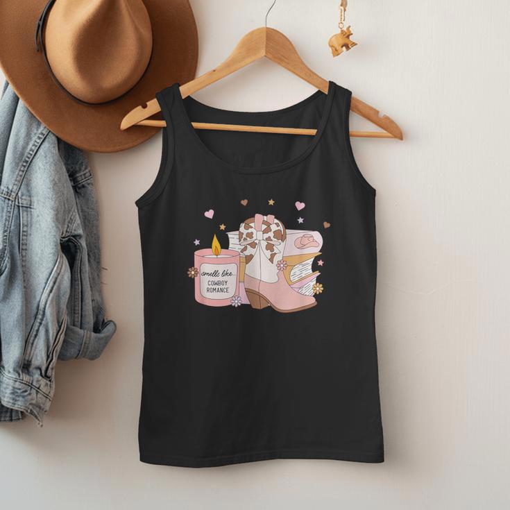 Smells Like Cowboy Romance Book Lover Men Tank Top