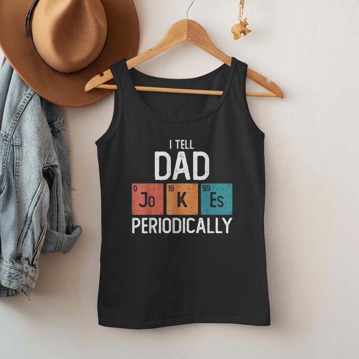 I Tell Dad Jokes Periodically Fathers Day Chemical Men Tank Top