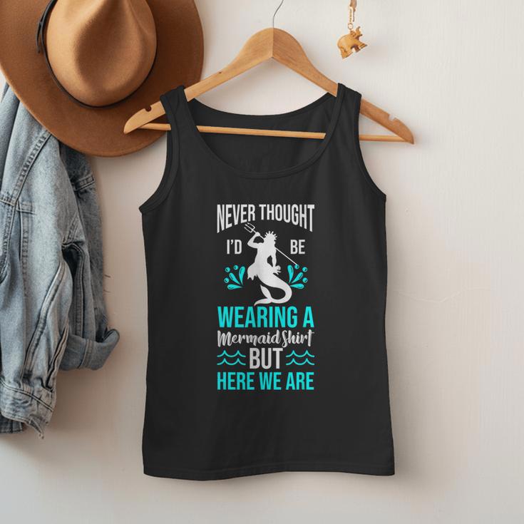 Never Thought I'd Be Wearing a Mermaid Dad Small Men Tank Top Never Thought I'd Be Wearing a Mermaid Dad Small Men Tank Top