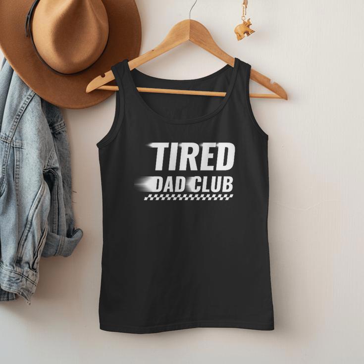Tired Dad Club Maze Track Back 2 Sided Men Tank Top