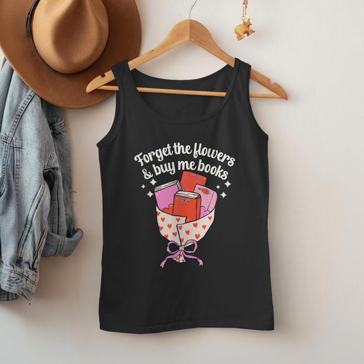 Valentines Book Lover Forget The Flowers And Buy Me Books Men Tank Top Valentines Book Lover Forget The Flowers And Buy Me Books Men Tank Top