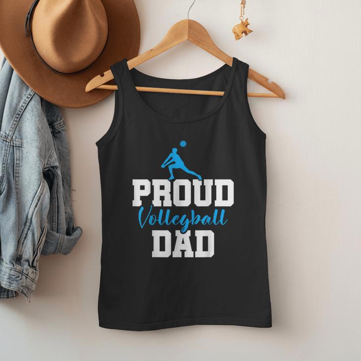 Volleyball Player Team Dad Father Proud Volleyball Dad Men Tank Top