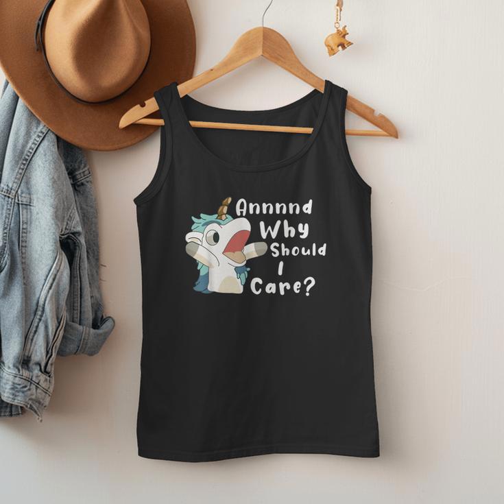 And Why Should I Care Sarcastic Unicorn Dad Mom Men Tank Top And Why Should I Care Sarcastic Unicorn Dad Mom Men Tank Top