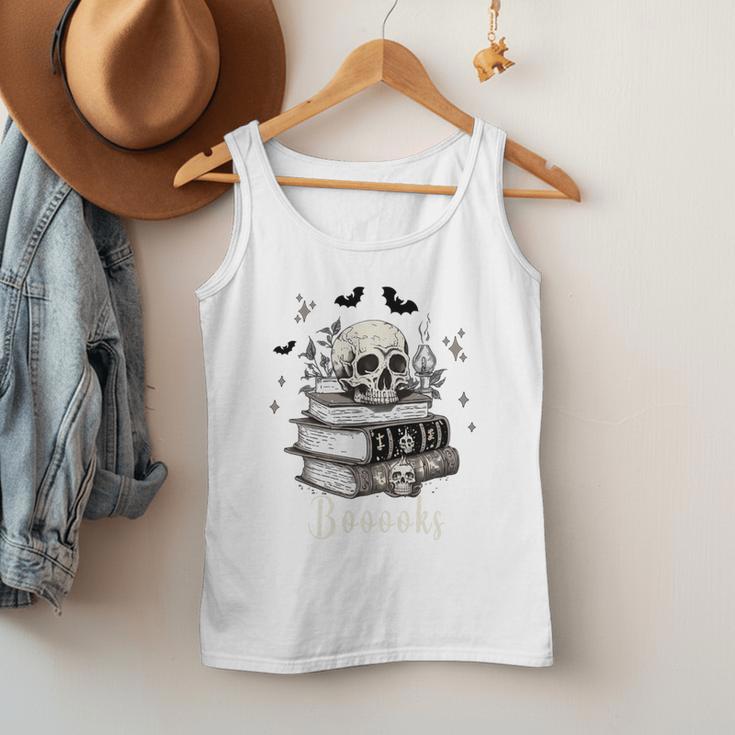 Boo Skeleton Skull Books Halloween Women School Teacher Kid Premium Men Tank Top Boo Skeleton Skull Books Halloween Women School Teacher Kid Premium Men Tank Top