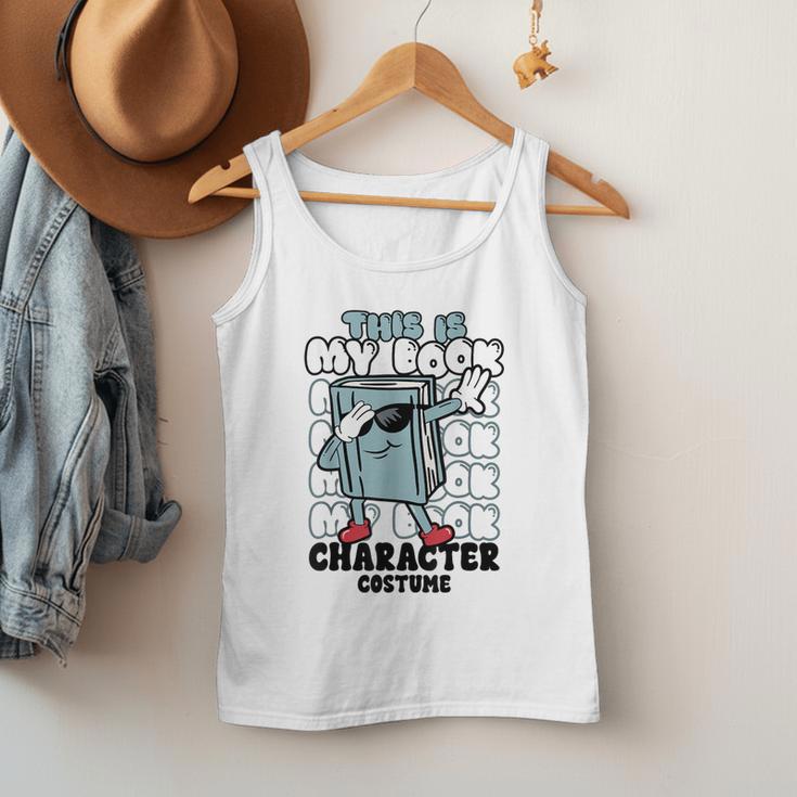 This Is My Book Character Costume Reading Book Lover Men Tank Top