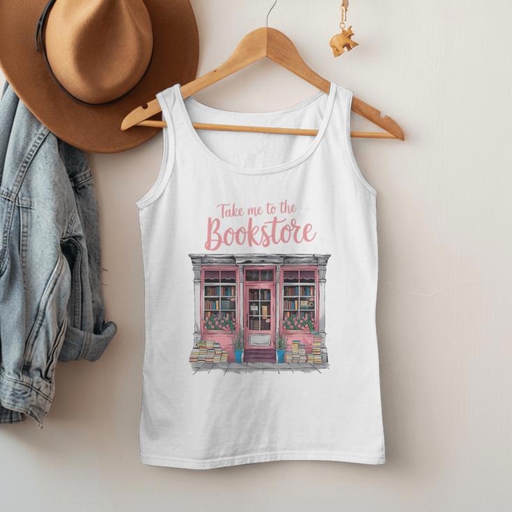 Take Me To The Book Store Librarians Valentine's Day Premium Men Tank Top