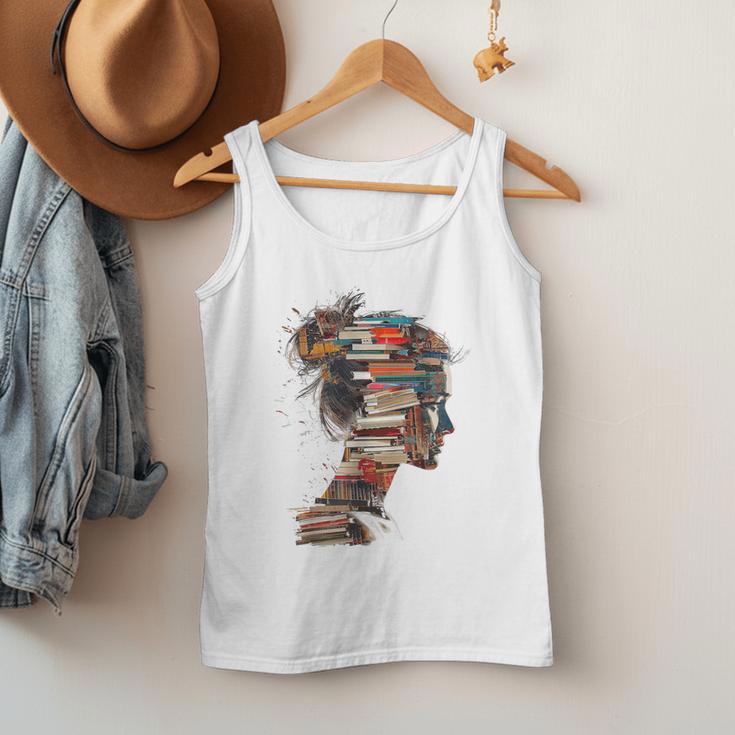 Books Lover Women Art Colorful Drawing Graphic Books Men Tank Top Books Lover Women Art Colorful Drawing Graphic Books Men Tank Top