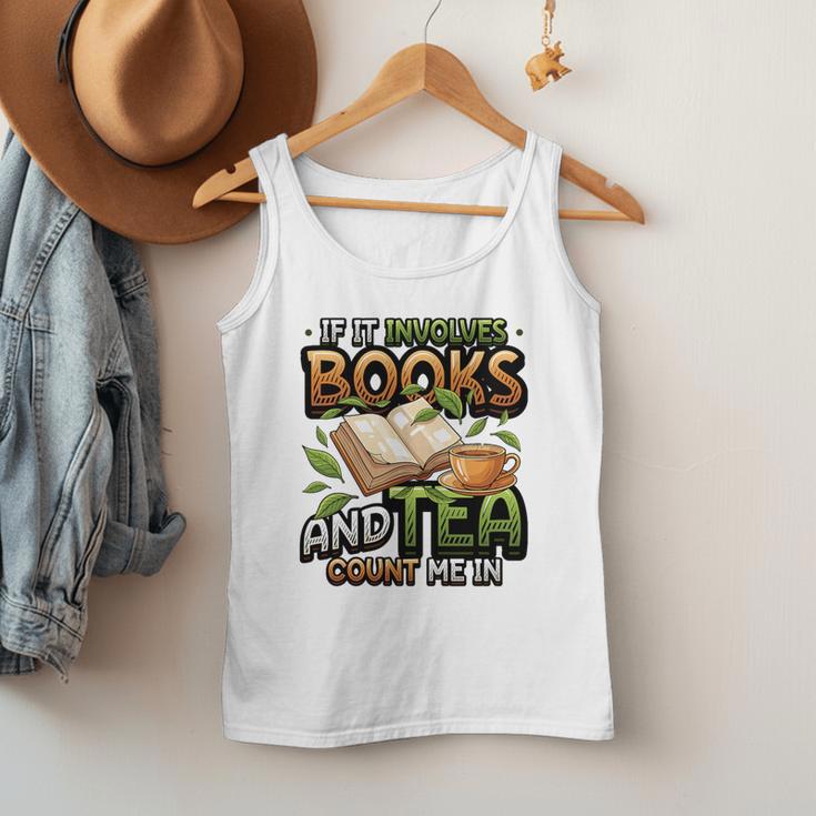 Bookworm If It Involves Books And Tea Lover Reading Premium Tri-Blend Men Tank Top Bookworm If It Involves Books And Tea Lover Reading Premium Tri-Blend Men Tank Top