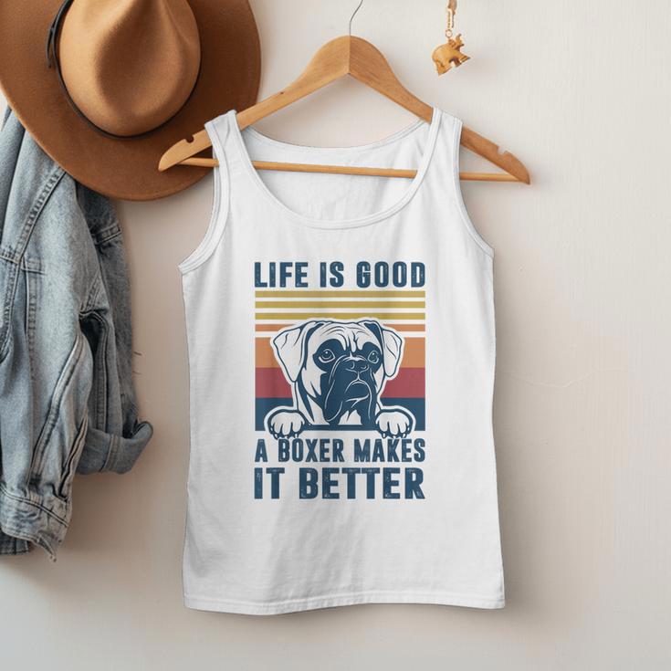 Boxer Dog For Men Women Boxer Dog Dad Mom Small Men Tank Top