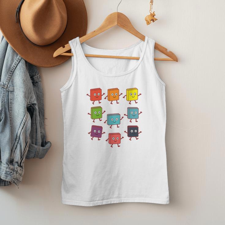 Color Our World Book Lover Reading Bookworm Reader Men Tank Top Color Our World Book Lover Reading Bookworm Reader Men Tank Top