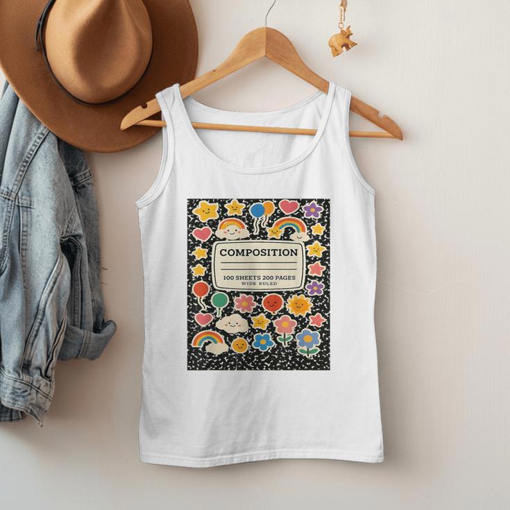 Composition Notebook Costume Teacher Matching Halloween Book Men Tank Top Composition Notebook Costume Teacher Matching Halloween Book Men Tank Top