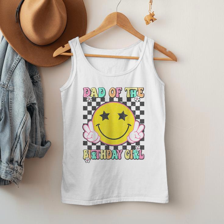 Dad Of The Birthday Girl Retro Family Matching Party Bday Men Tank Top