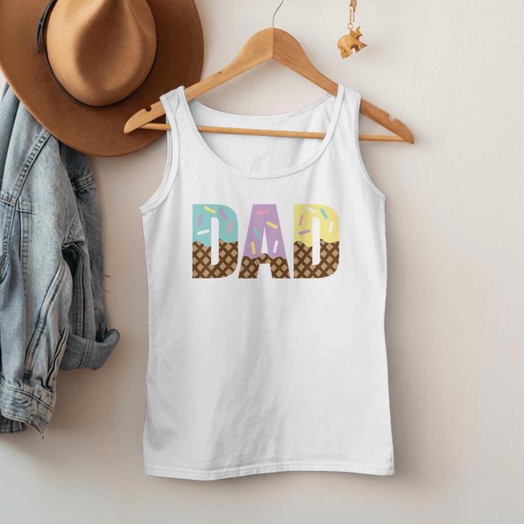 Dad Of The Sweet One Ice Cream 1st First Family Father's Day Men Tank Top