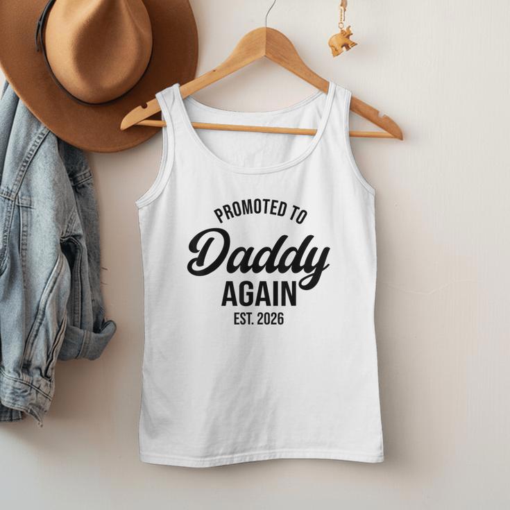 Daddy Again 2026 Promoted To Daddy Again 2026 Dad Again Men Tank Top