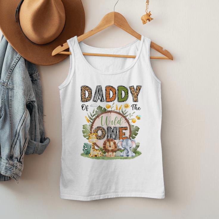 Daddy Of The Wild One 1St Birthday Boy Safari Jungle Men Tank Top